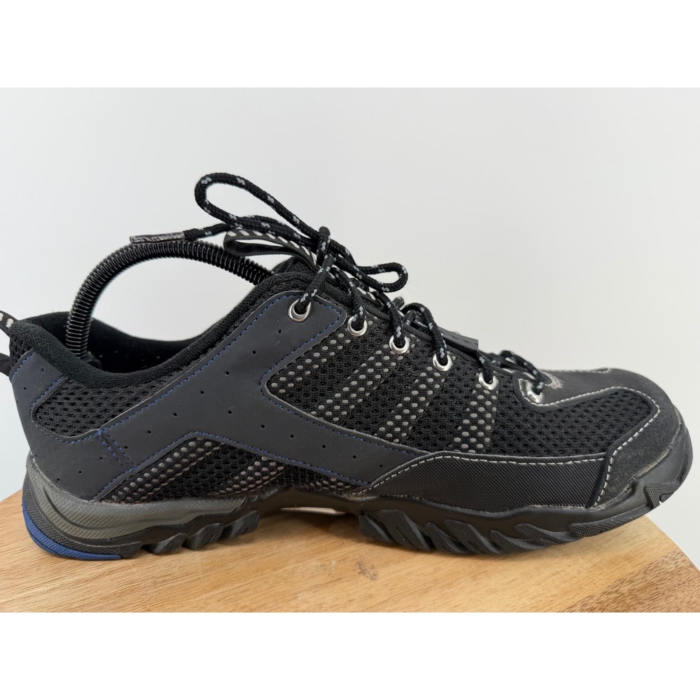 Shimano SH-MT33L Mens Mountain Bike Shoes Black Blue SPD EU 46 US 11.2 MTB - Picture 7 of 13